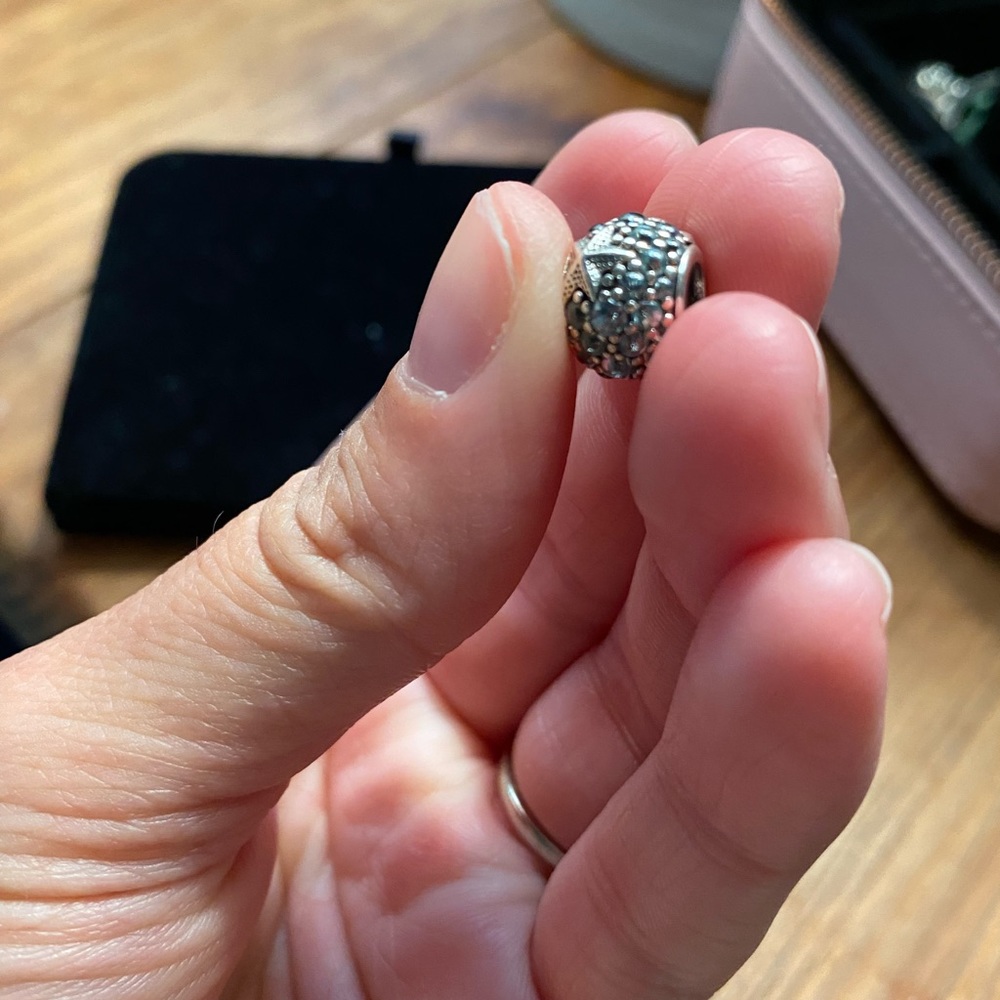 Blue and Silver Starfish Pandora Charm